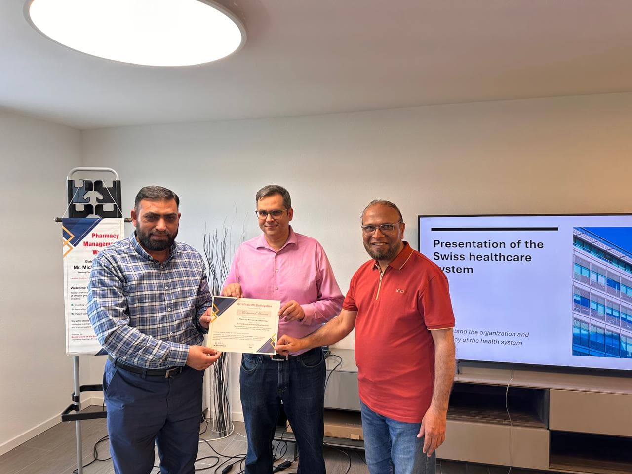 Foreign tour or international professional visit from Dr. Muhammad Husnain's portfolio