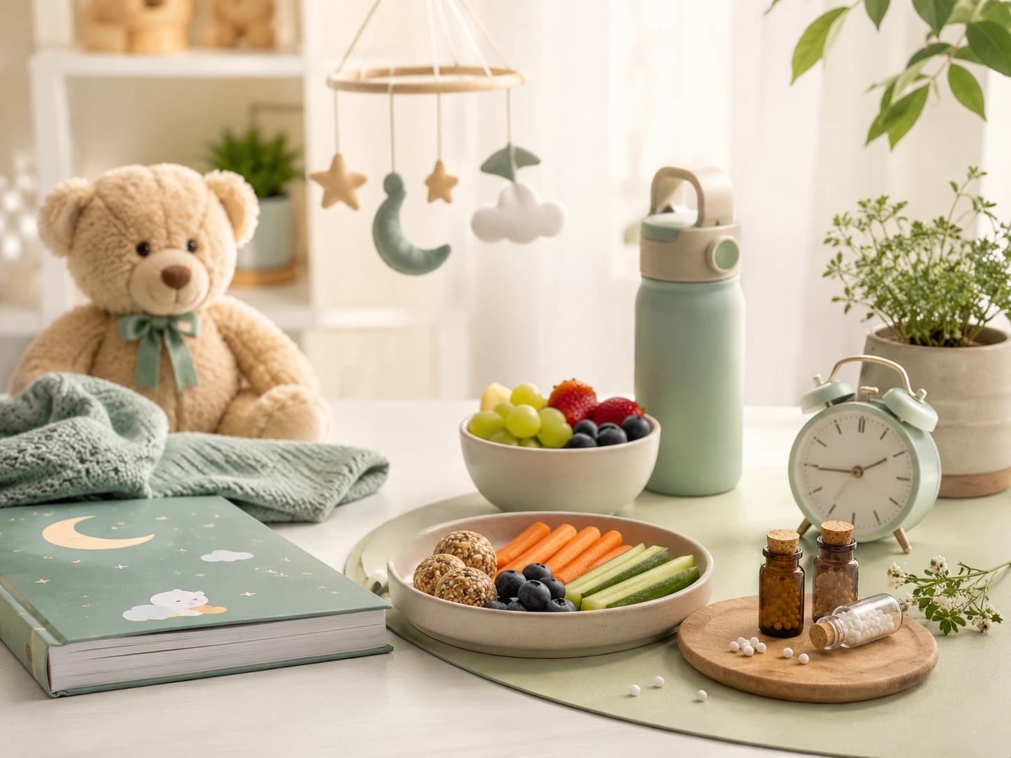 Parents preparing for children's food and wellness consultation